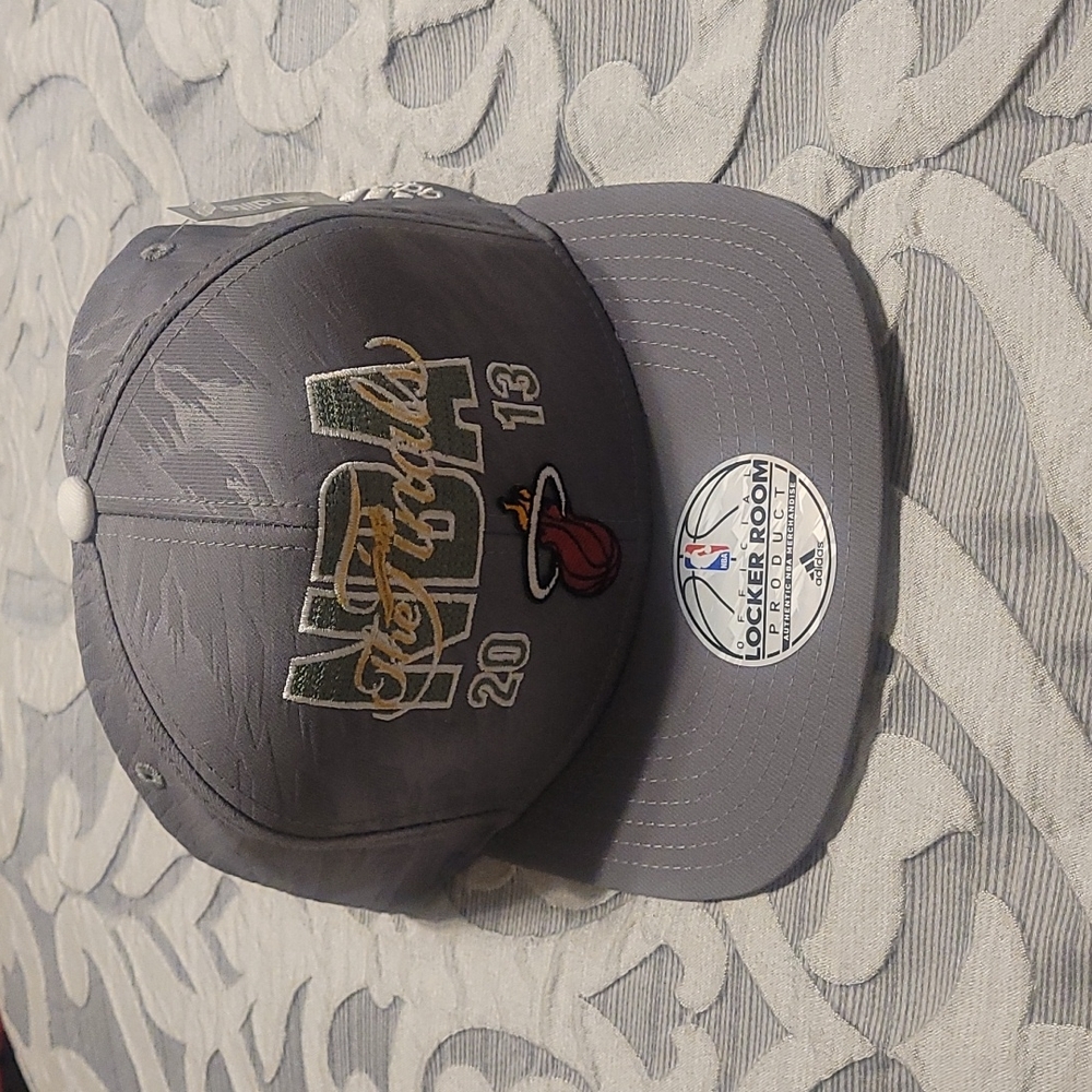 Adidas Miami Heat 2013 official locker room hat